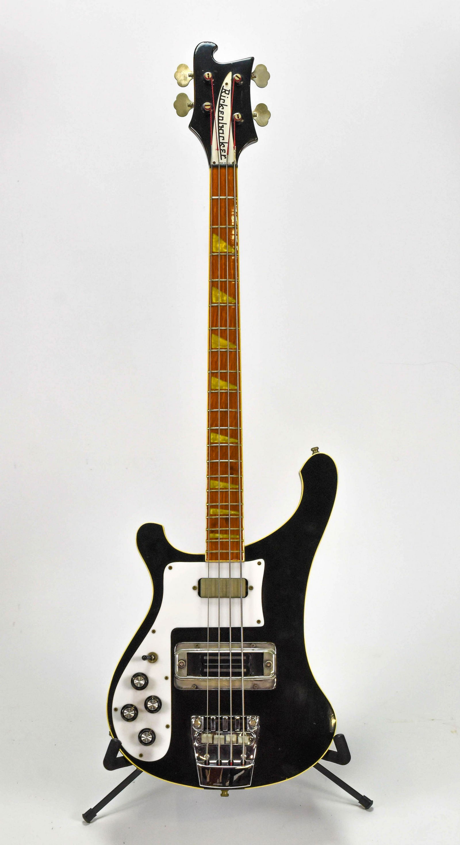 Rickenbacker 4001 Black Electric Bass Guitar (1 of 7)