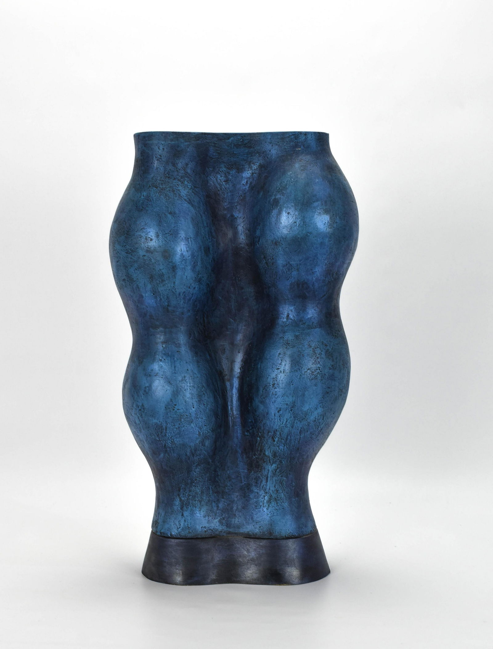 Massive Studio Art Pottery Double Vase Nancy Frankel (1 of 6)