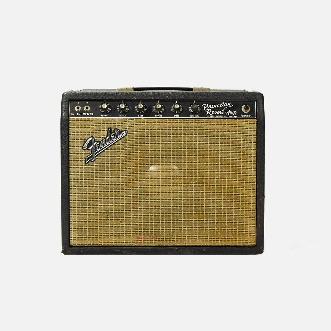 Fender '65 Princeton Reverb JBL Tube Amplifier (1 of 7)