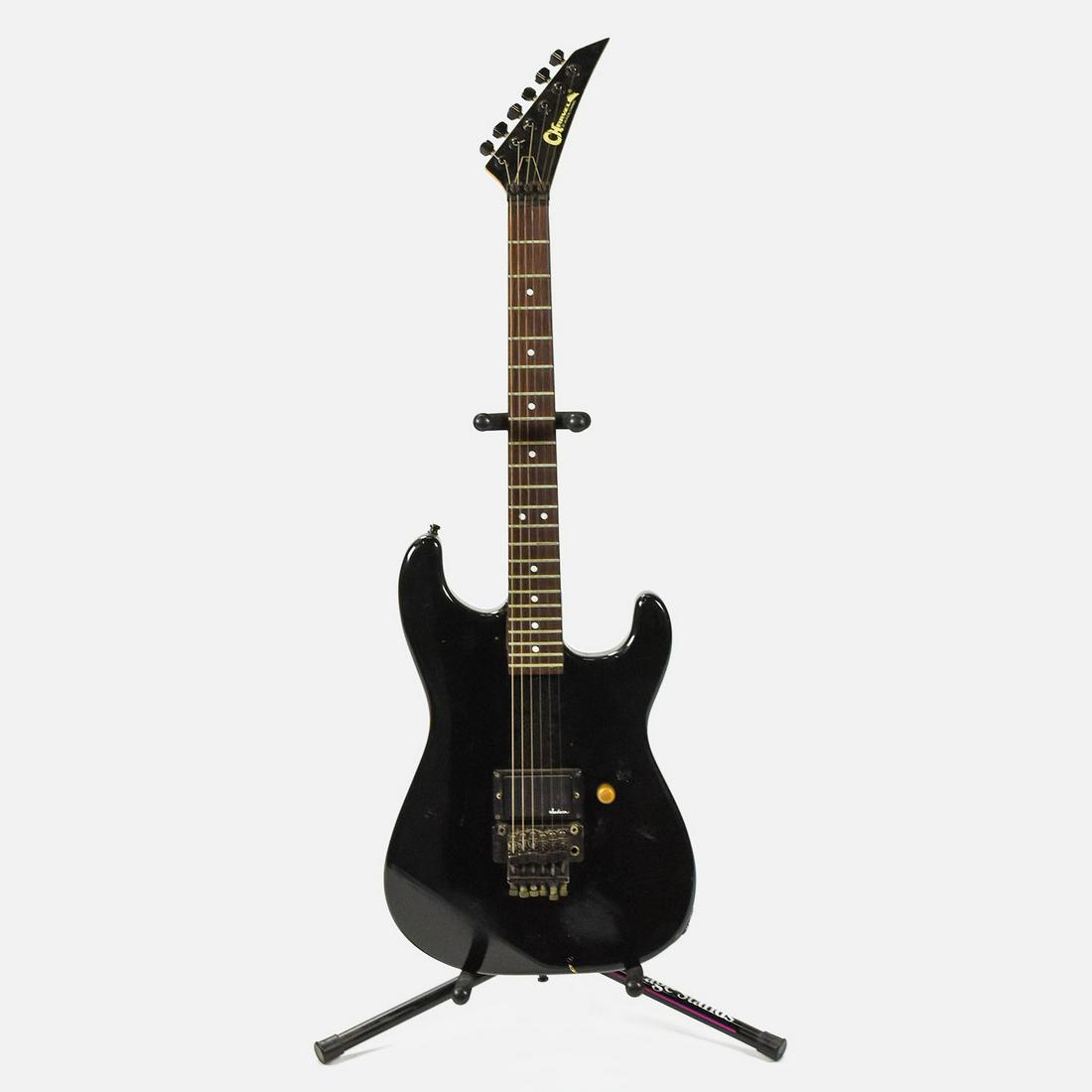 1986 Model 2 Black Jackson Charvel Electric Guitar (1 of 8)