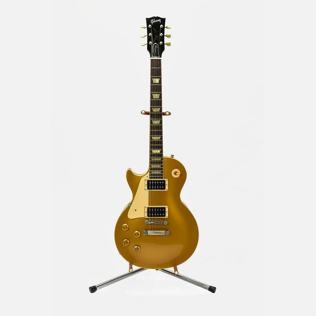 Gibson Les Paul Classic Gold Top Guitar Lefty w/Case (1 of 8)