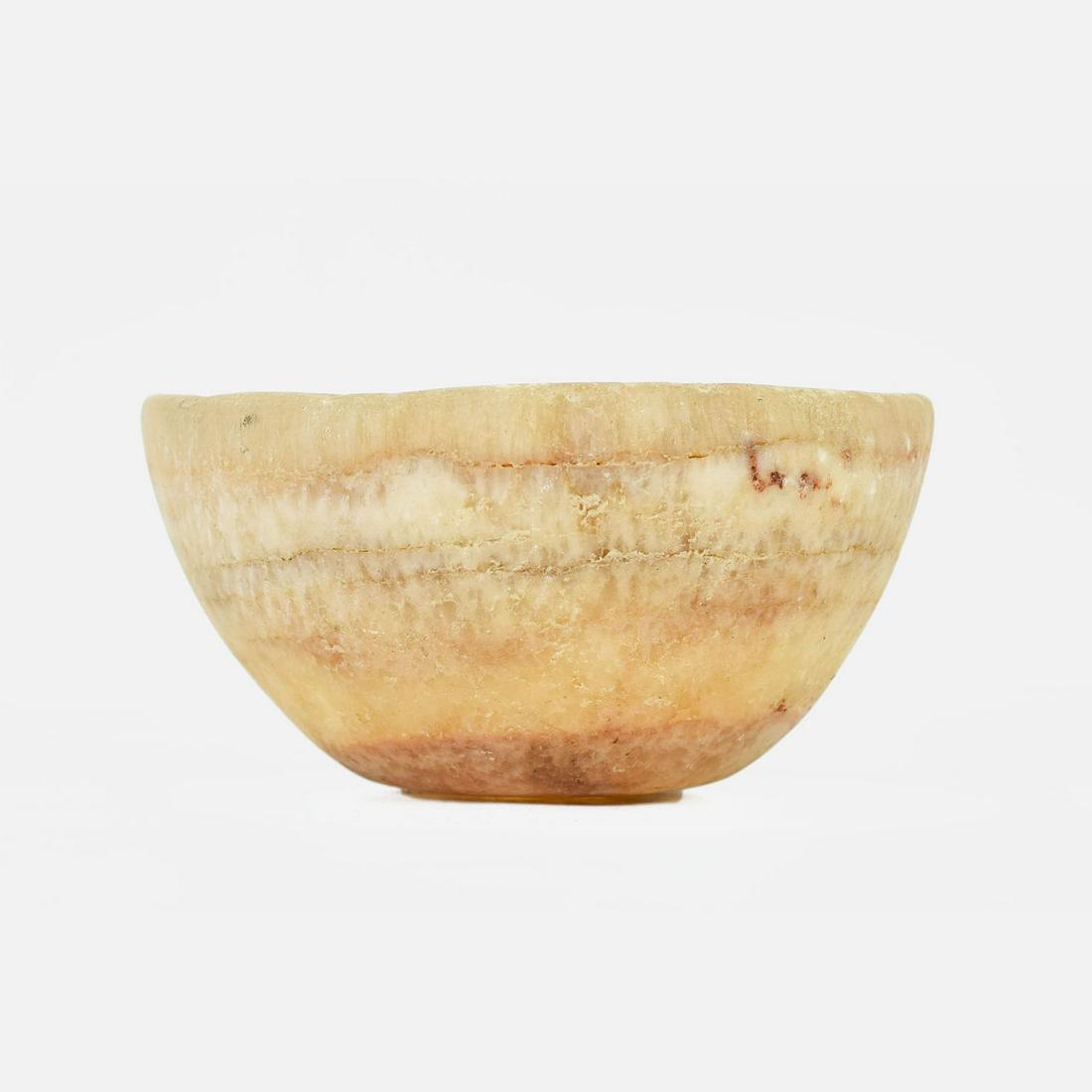 Ancient Egyptian Banded Alabaster Offering Bowl (1 of 15)