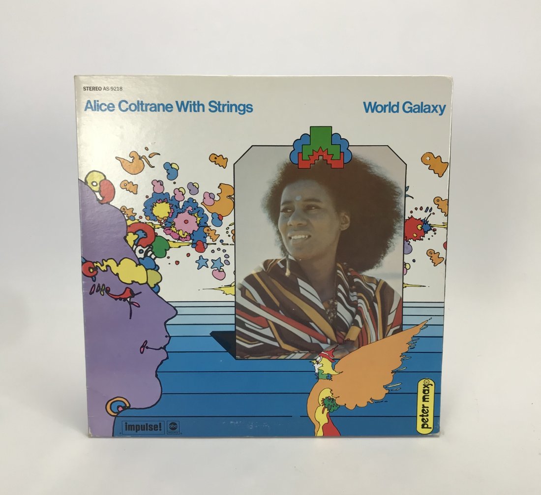 Alice Coltrane with Strings Vinyl LP AS-9218 Peter Max: Peter Max designed Cover very good, vinyl mint-.
