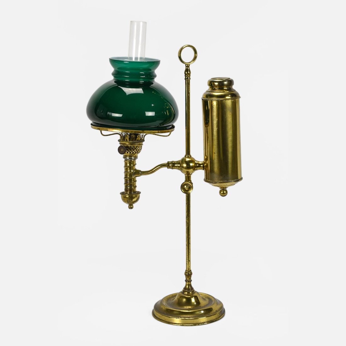 Manhattan Brass Electrified Single Student Lamp 1879 (1 of 12)