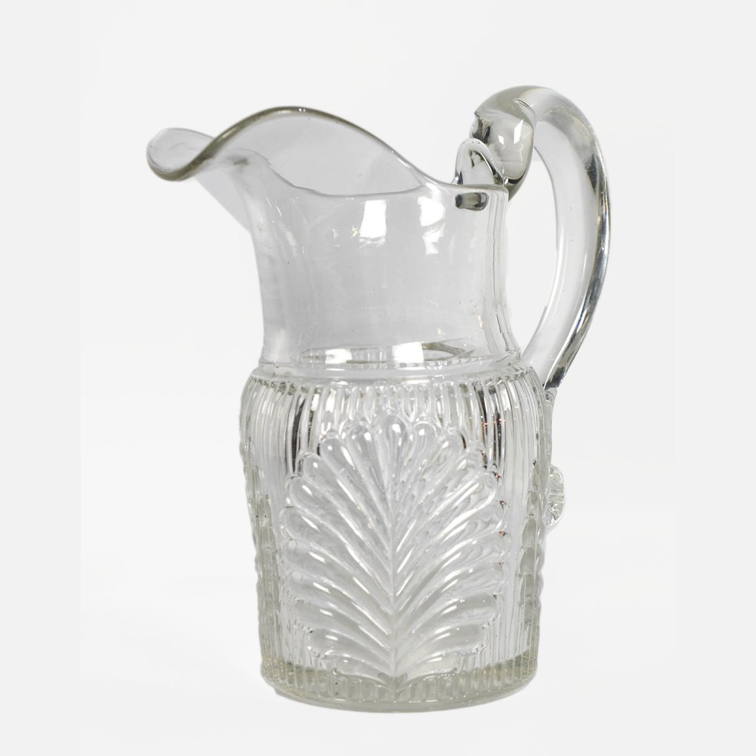 Antique American Blown in Mold Glass Pitcher #5 (1 of 8)