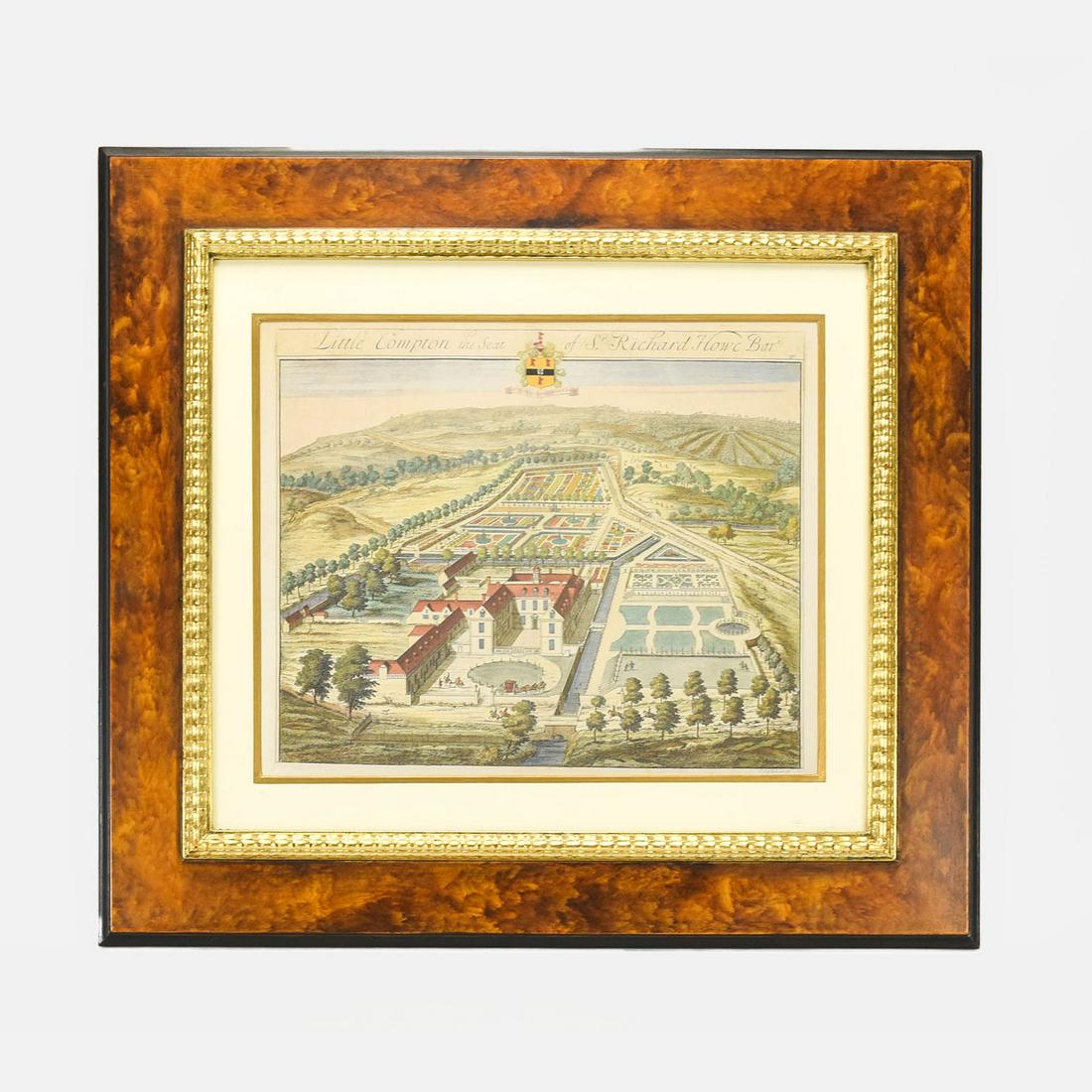 A Fine Original Large Antique Print By Johannes Kip (1 of 6)