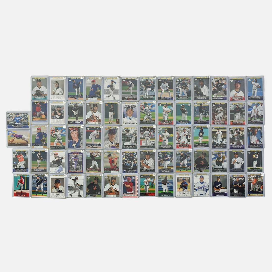 70 MLB Contemporary Rookie Baseball Cards (1 of 8)