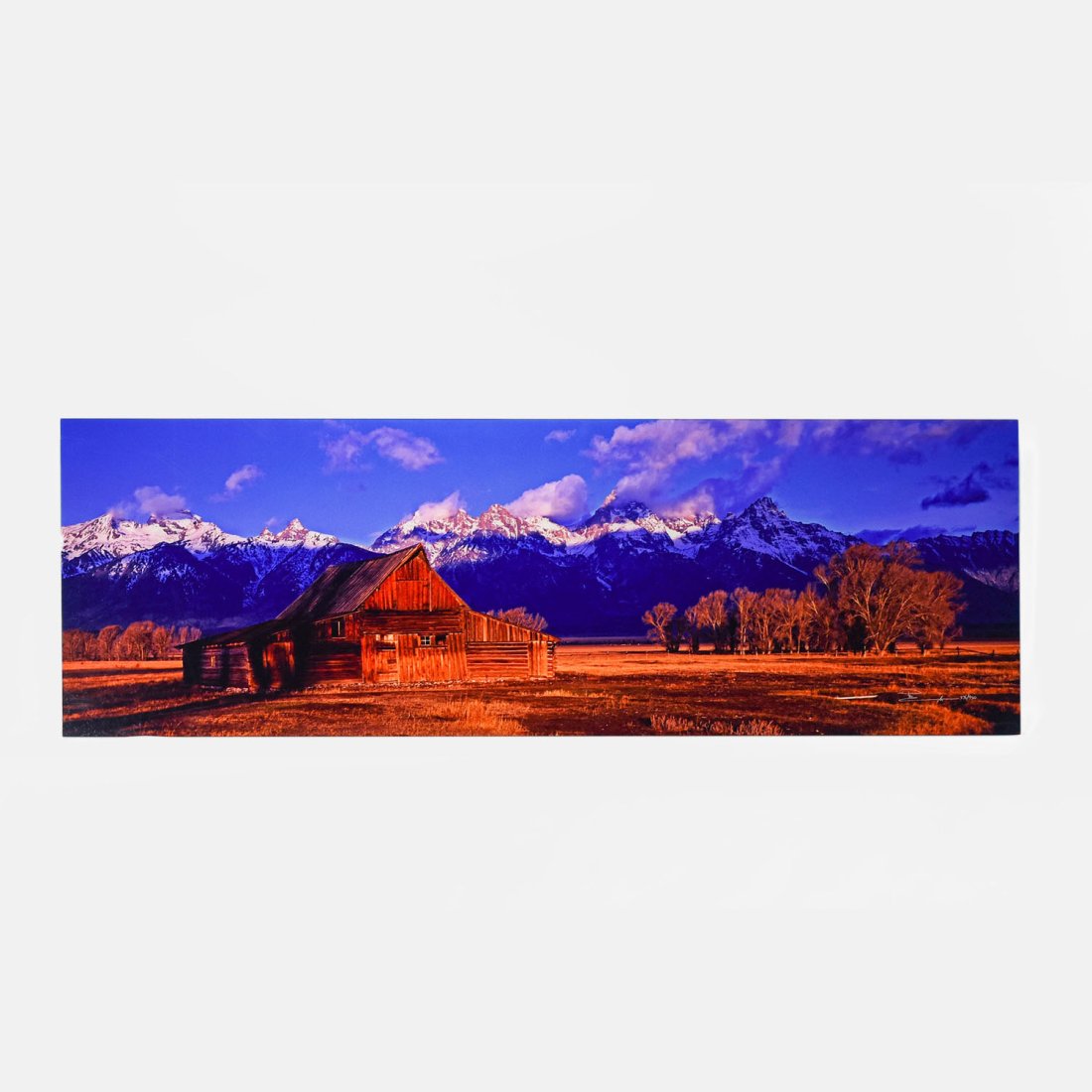 Lik, Peter Landscape Photograph on Acrylic "NIKKS HUT" 376/950: This very large original limited edition photograph on paper was mounted using highly refined acrylic, a process developed by Lik Galleries, and is one of about a dozen Peter Lik landscape photographs