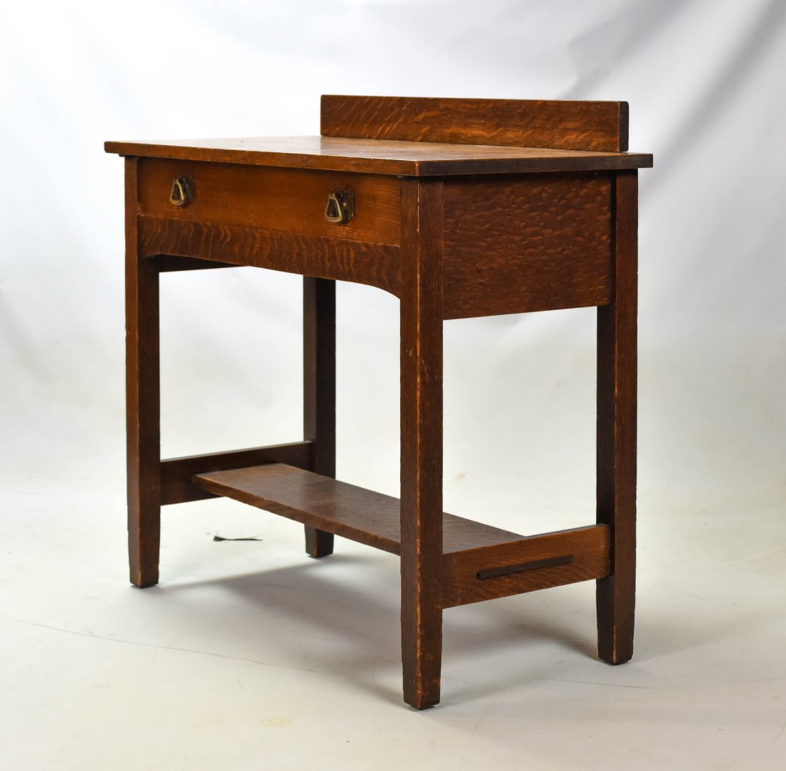 Antique Lifetime Mission Oak Arts & Crafts Sideboard (1 of 6)