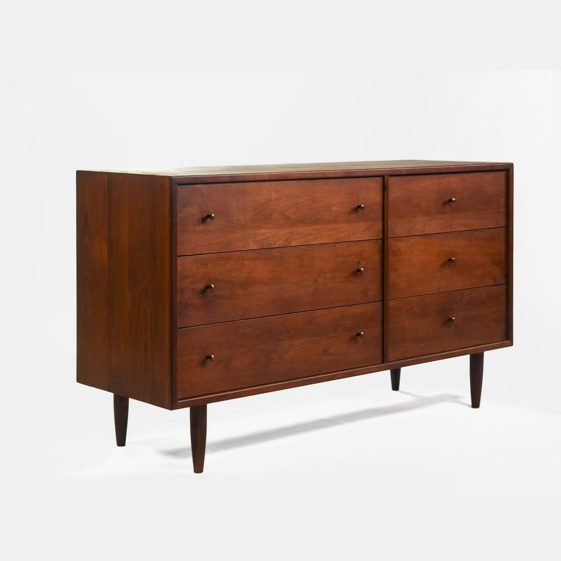 1960s MCM Six Drawer Low Dresser After Paul McCobb (1 of 9)