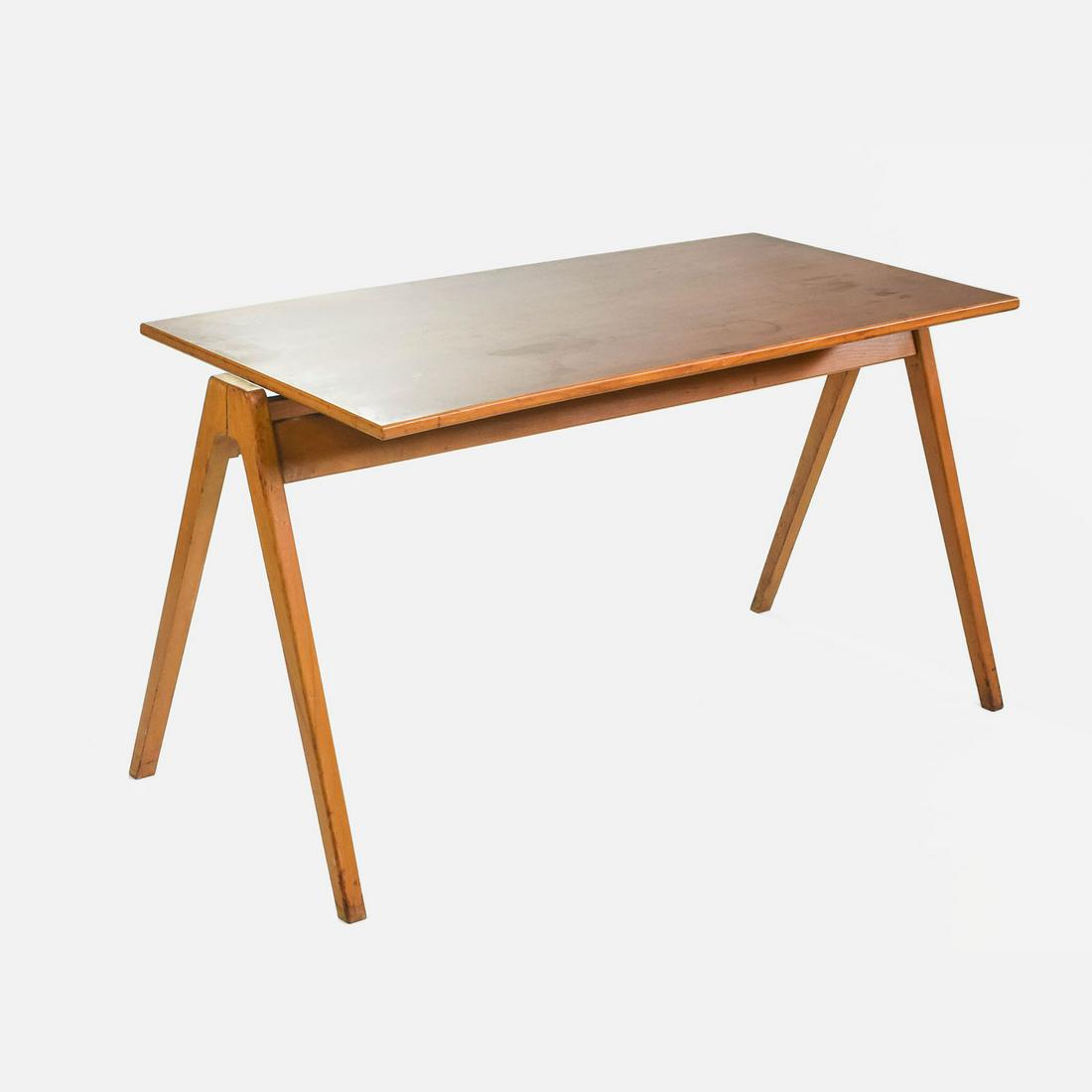 Original Robin Day Hillestak Dining Table by Hille 1950s MCM (1 of 12)
