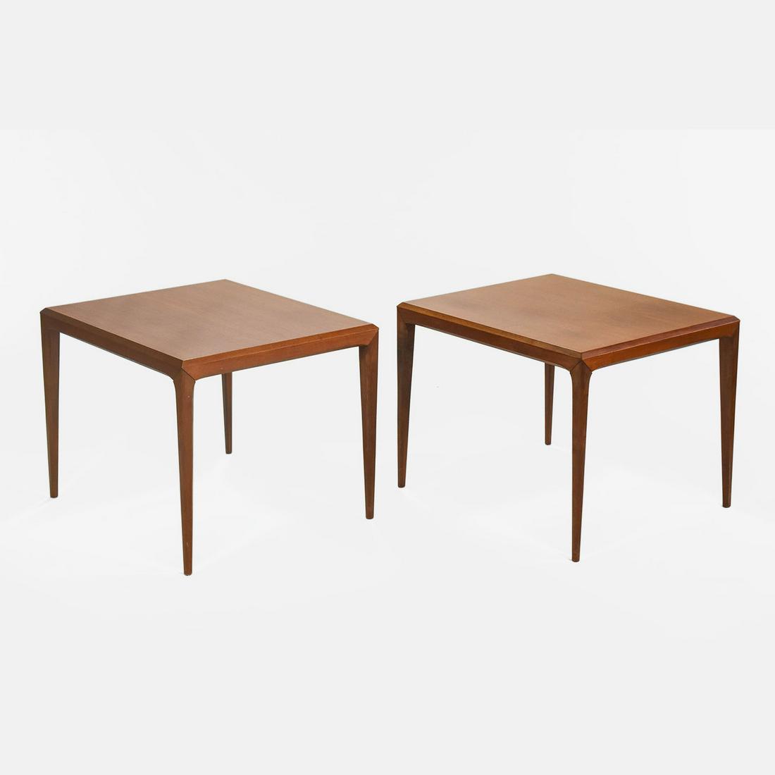 Two Johannes Andersen Teak Side Tables for CFC Silkeborg Danish MCM Modern (1 of 14)