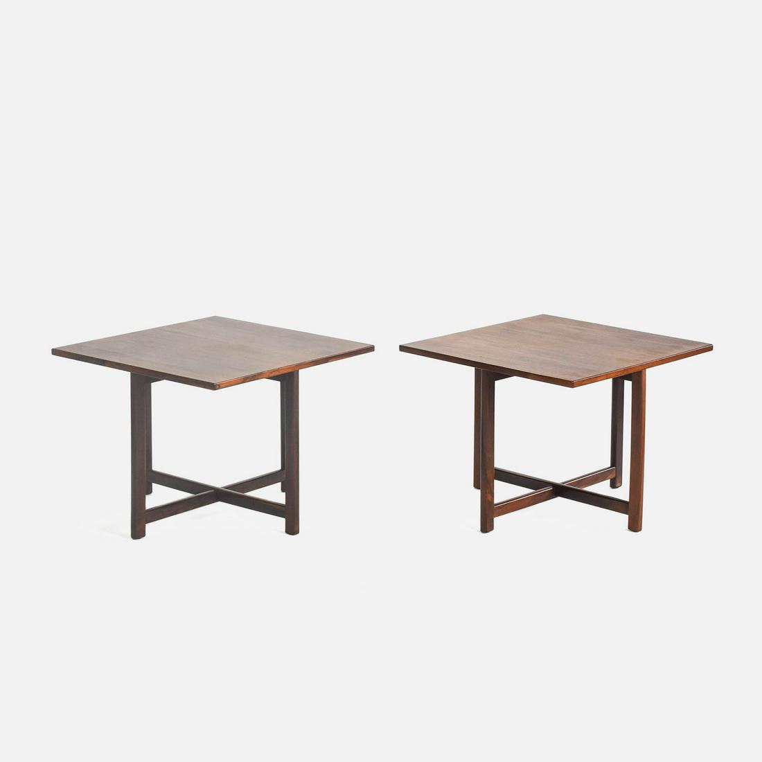 Two Durup Polster Mobler Rosewood Occasional Side Tables Danish MCM Modern (1 of 11)