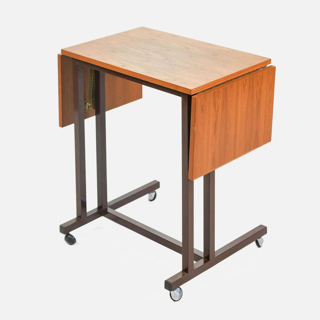 Danish MCM Modern Rolling Trolley Table from Labofa Mobler (1 of 10)