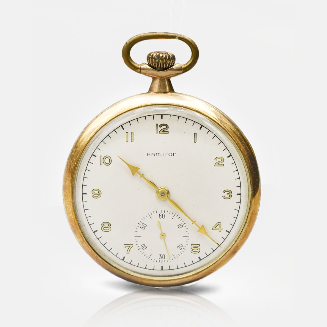 Hamilton 910 Pocket Watch Gold Filled 12s (1 of 10)