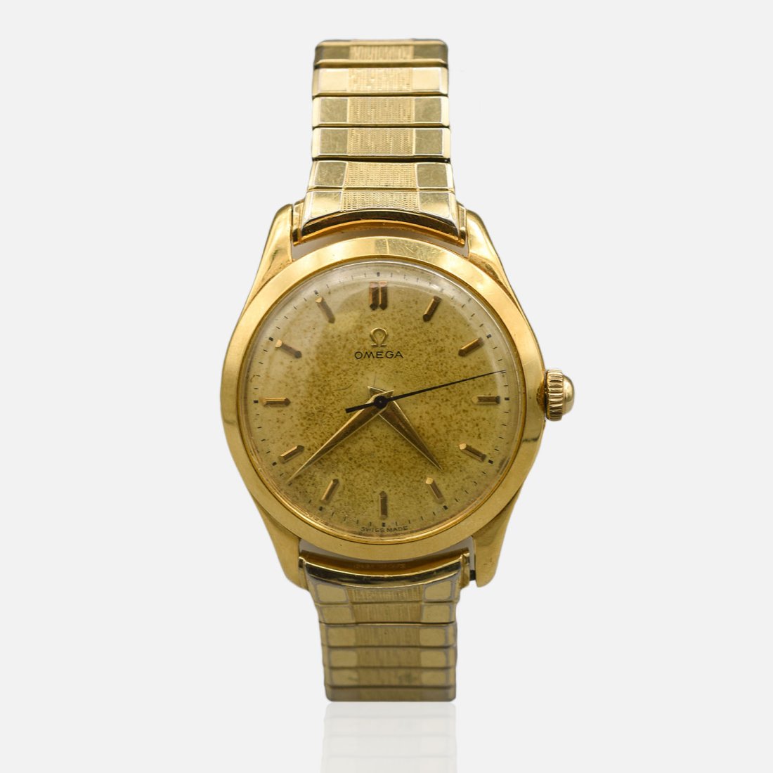 Vintage Omega 18K Yellow Gold Cal 283 Mens Wristwatch (1 of 9)