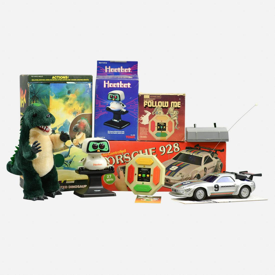 Four Vintage Battery Powered Toys TESTED WORKING Radio Shack Tomy Etc (1 of 11)