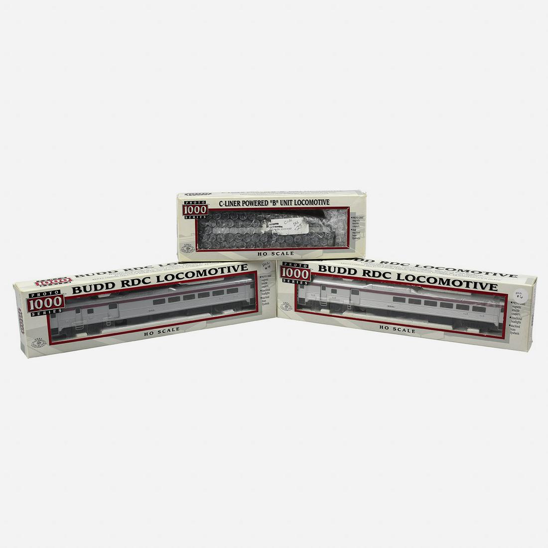 Three Proto Series Model Budd RDC Locomotives HO Trains (1 of 11)