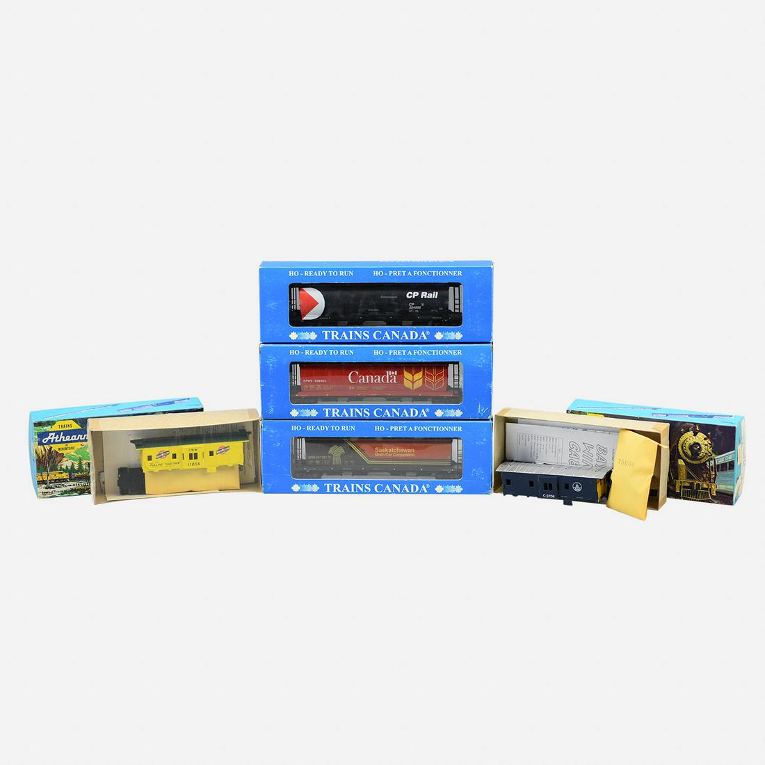 Five Various Brand Model HO Trains Athearn (1 of 10)