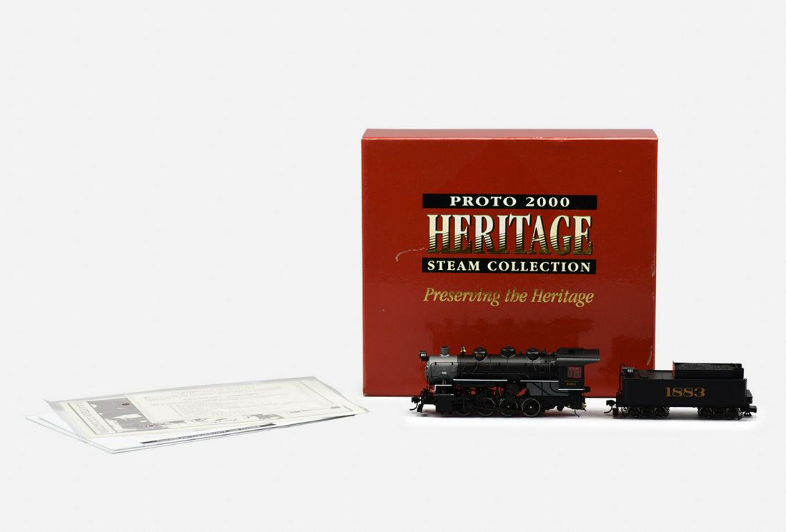 Proto 2000 Heritage 31585 SOU 1883 USRA 0-8-0 HO Steam Locomotive w/Sound DCC MIB: Box in good condition and train looks to be unused.