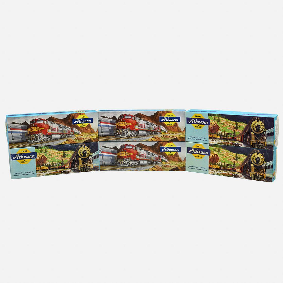 Six Anthearn Trains in Miniature Model HO Trains (1 of 19)