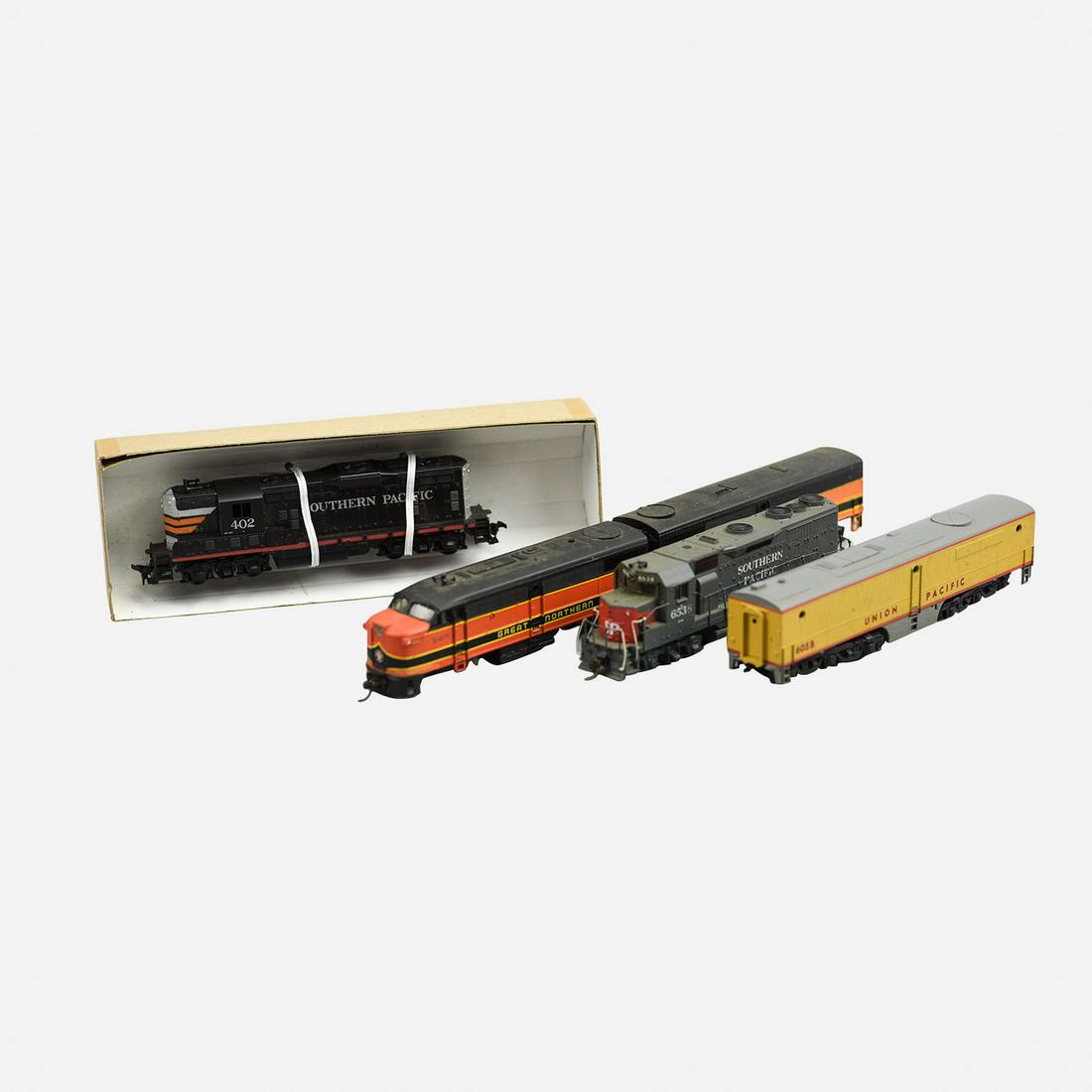 Four Various Brand Model Trains w/o Boxes (1 of 9)