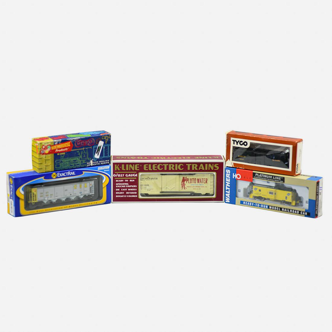 Five Various Brand Model Trains (1 of 19)