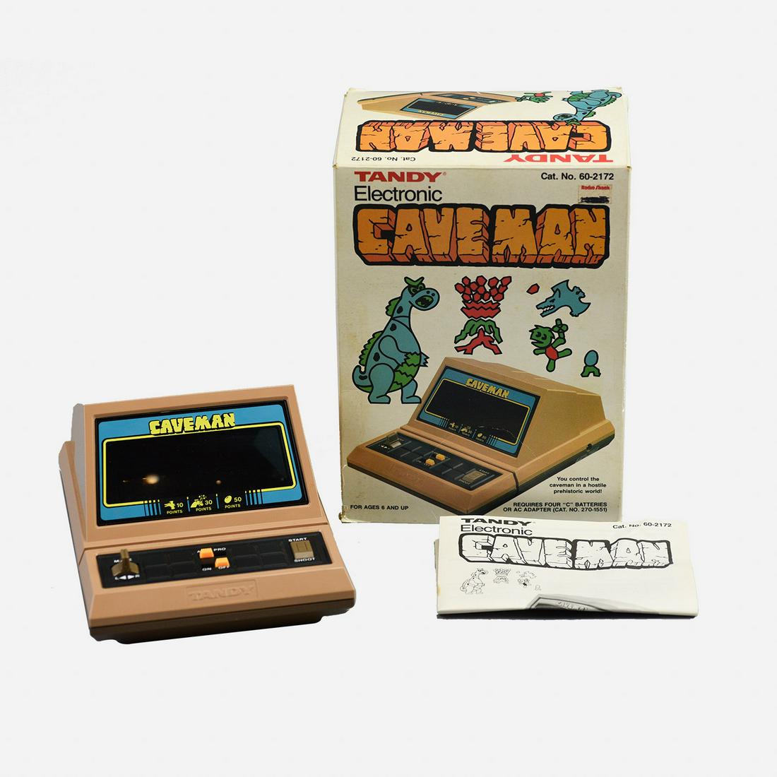 Complete in Box Tandy Vintage Electronic Radio Shack Caveman 60-2172 NEAR MINT (1 of 15)