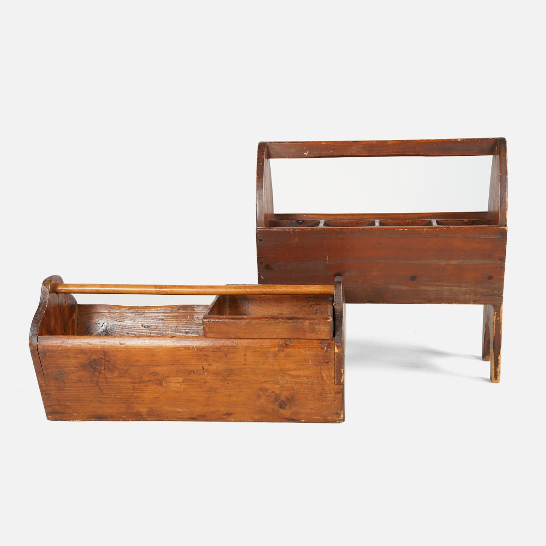 Antique Wood Carpenters Toolboxes (1 of 11)