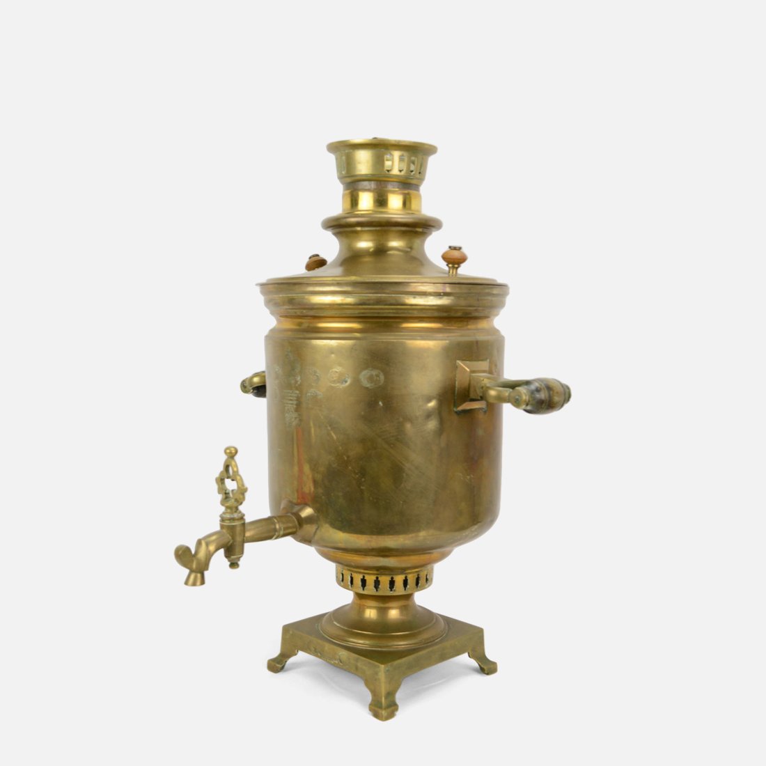 Antique Brass Russian Samovar (1 of 14)
