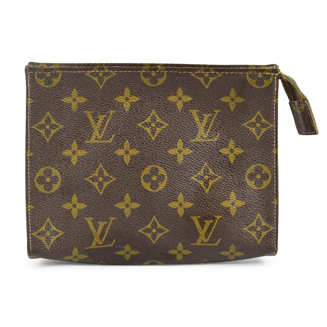LOUIS VUITTON Vintage Monogram Leather Toiletry Pouch (1 of 9)