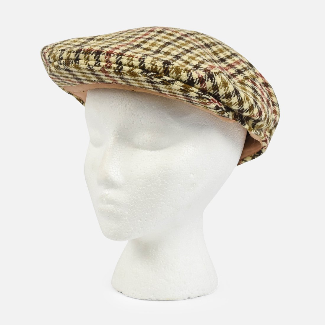 BULLION HEYTHROP Wool Cap Vintage Equestrian Cap Newsboy Size 7 1/4 59 (1 of 8)