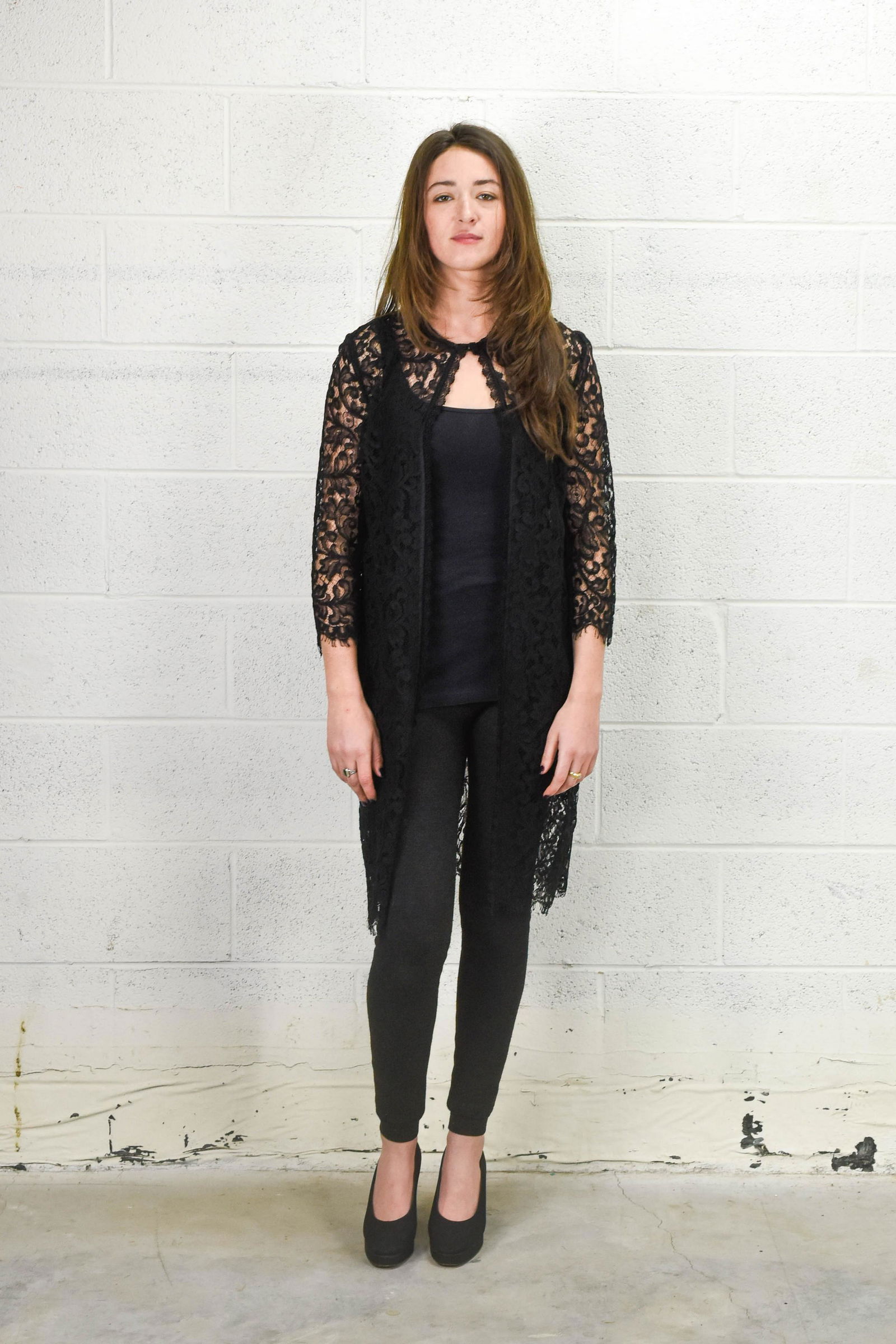 ST.JOHN Floral Lace Jacket Size 4 (1 of 5)