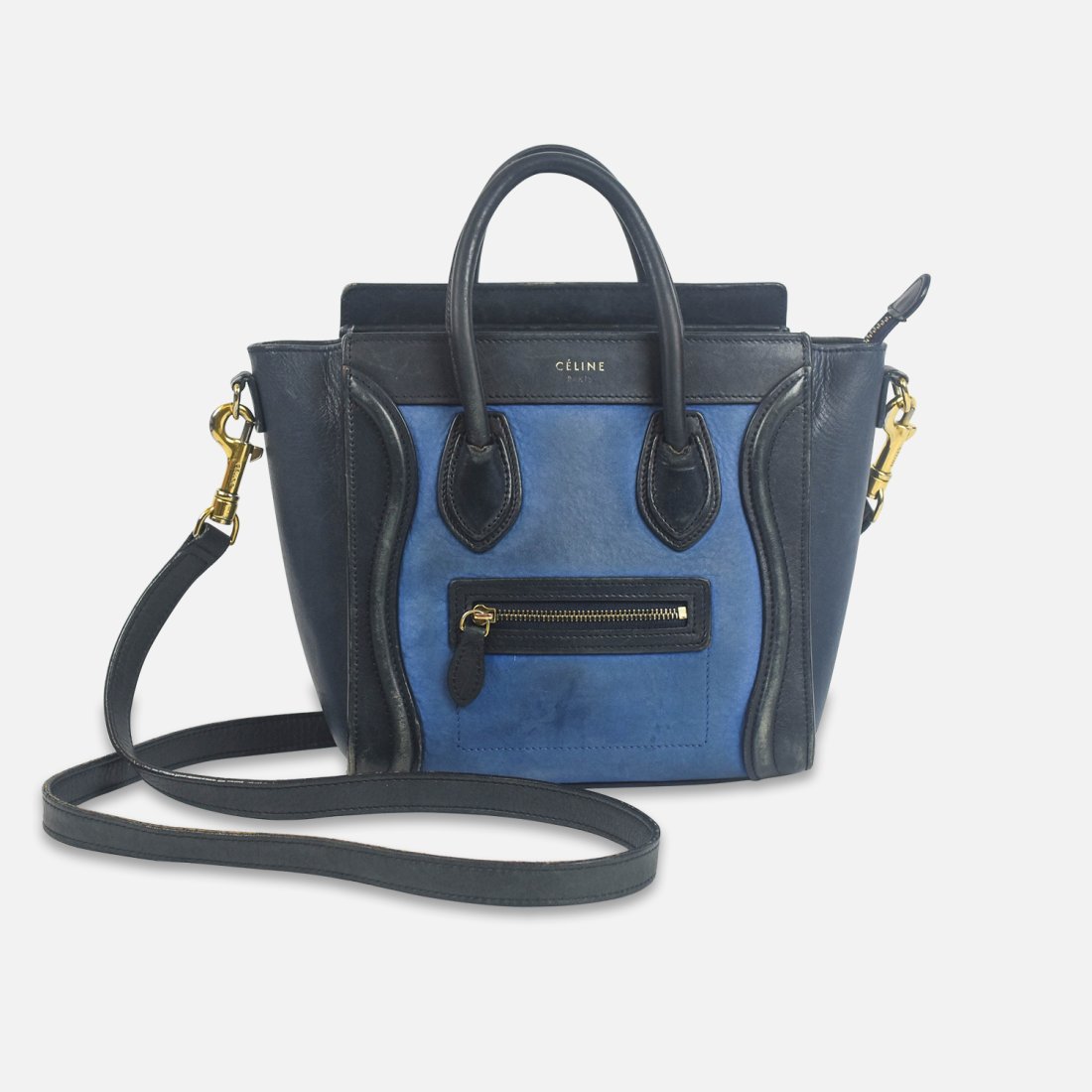 CELINE Nano Luggage 2Way Shoulder Bag Handbag (1 of 11)