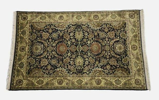 Vintage Wool Persian Tabriz Oriental Rug 6'3" x 4'2" (1 of 9)