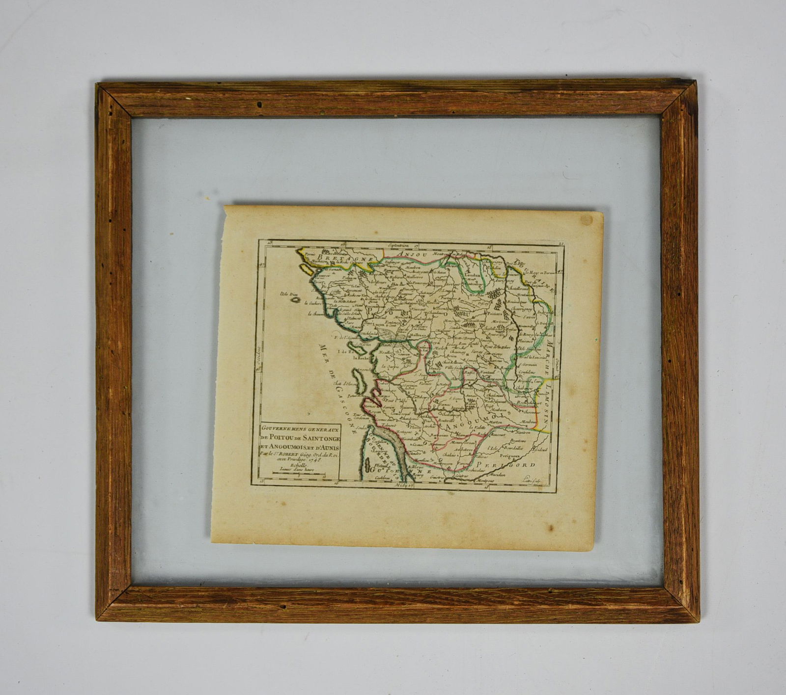 "Gouvernemens Generaux" by Robert de Vaugondy. Paris: Durand & Pissot, 1748 (1 of 7)