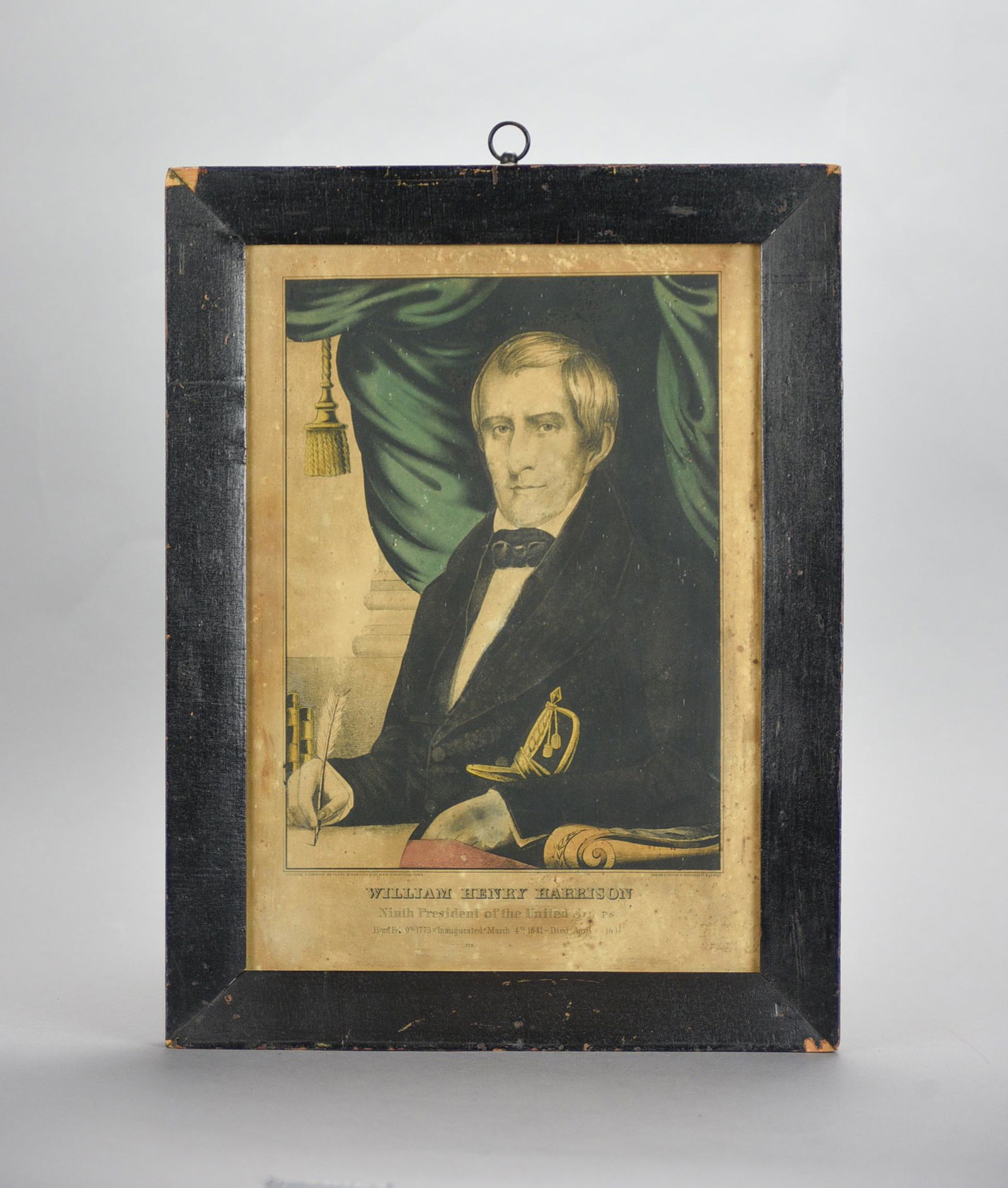 William Henry Harrison Framed Antique Print (1 of 6)