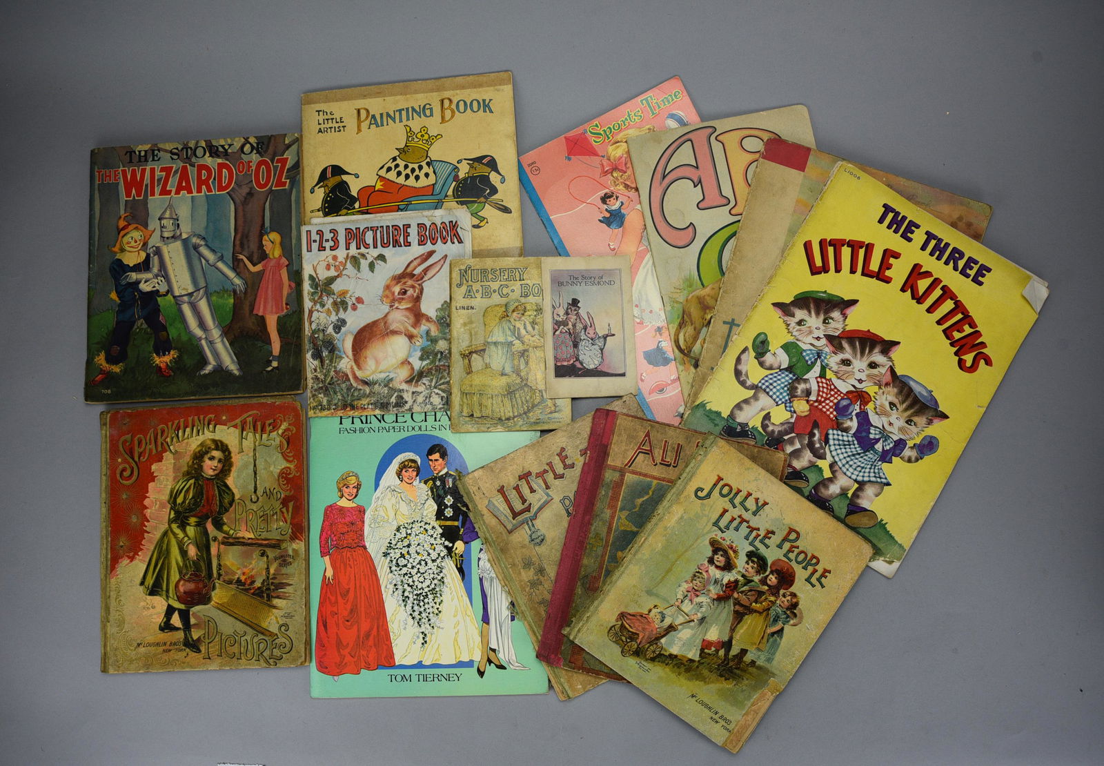 Childrens Antique Ephemera Book Paper Lot (1 of 3)