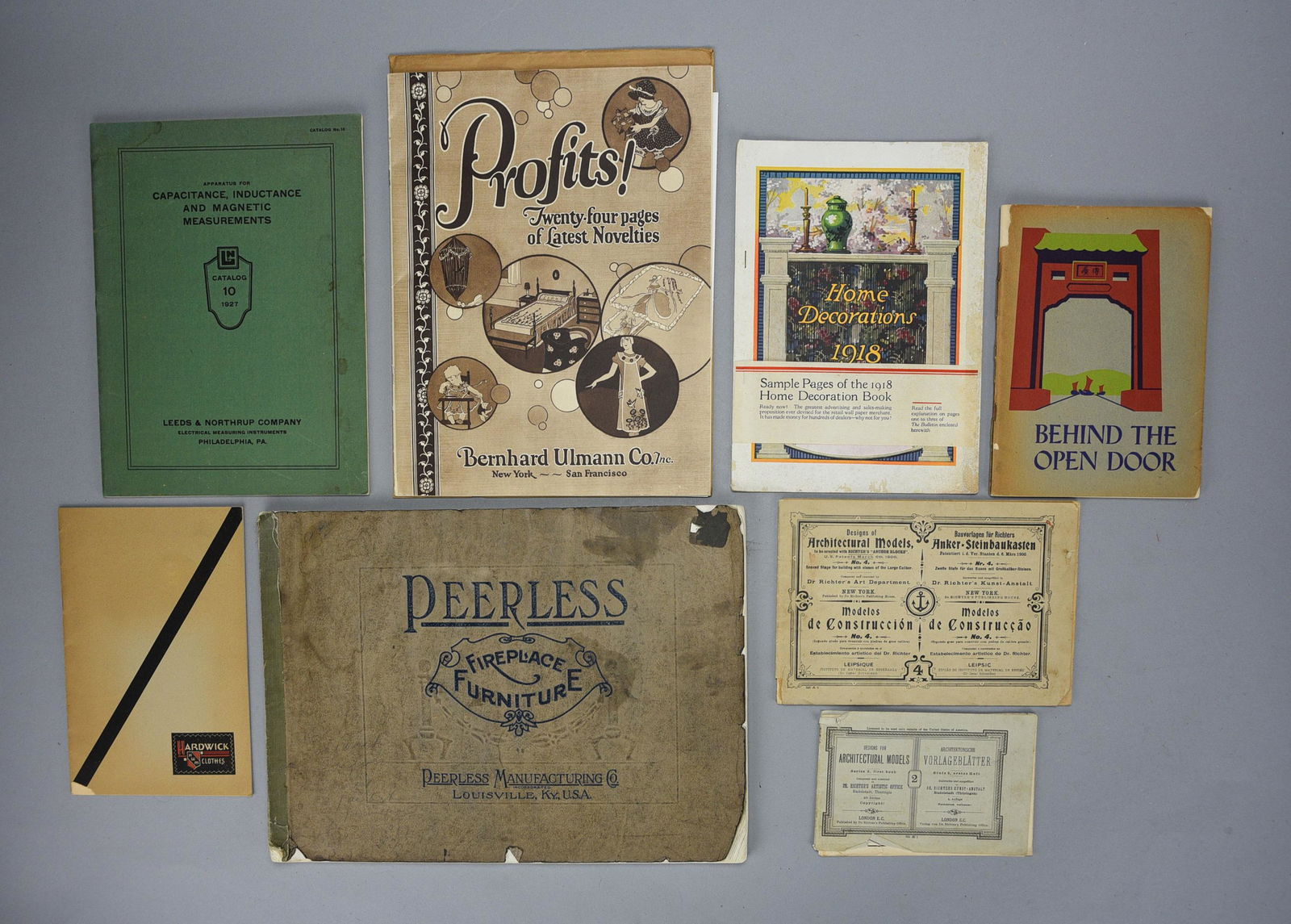 Old Product Catalogs Ephemera Paper Lot (1 of 2)