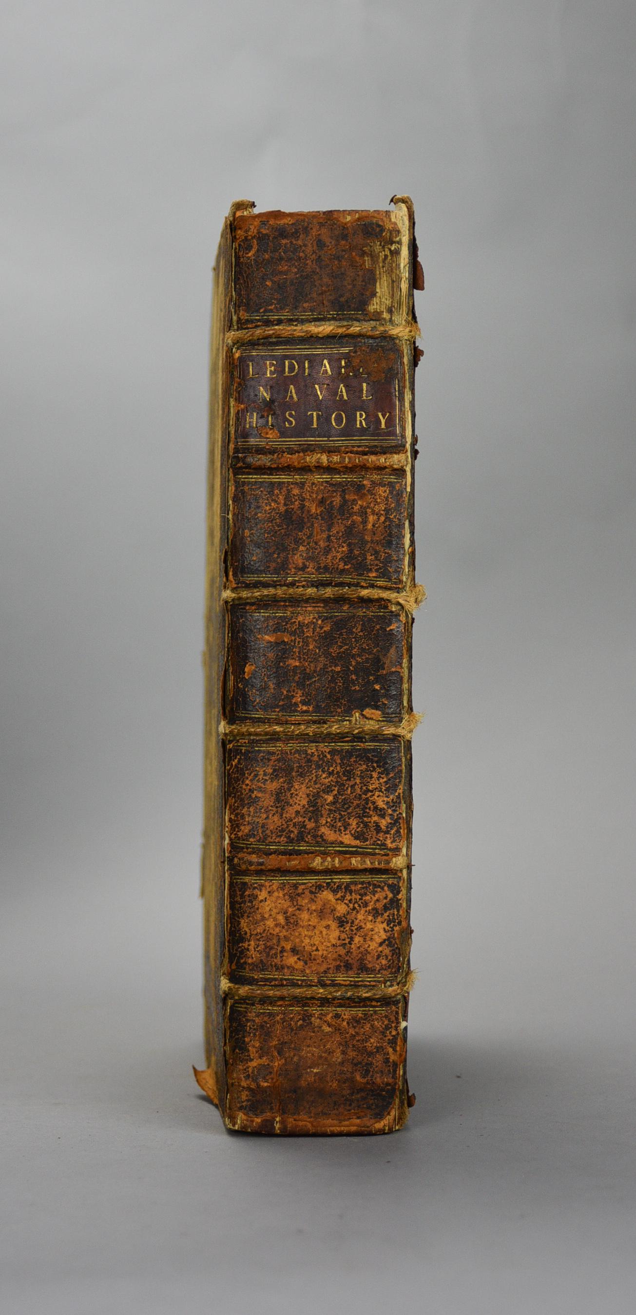 THE NAVAL HISTORY OF ENGLAND by Thomas Lediard. First Edition. London: John Wilcox and Olive Payne, (1 of 11)