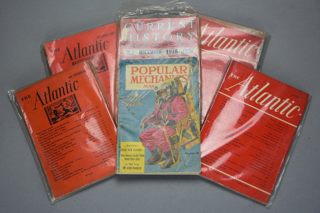 Group 28 Vintage and Antique 1860s-1950s Magazines (1 of 4)