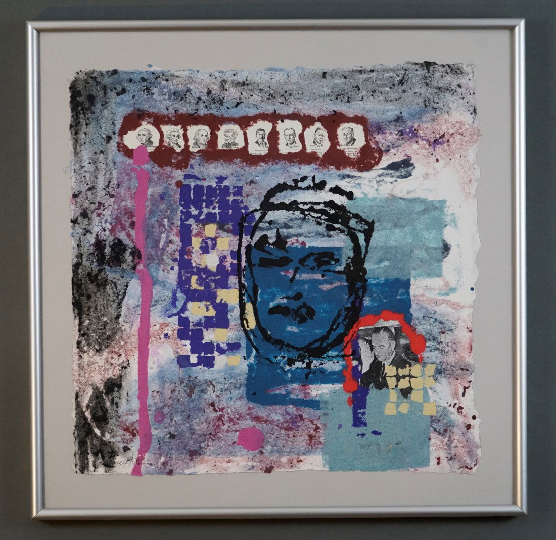 Fall, Dorothy. 60s LEGACY Tinted Monotype Print (1 of 8)