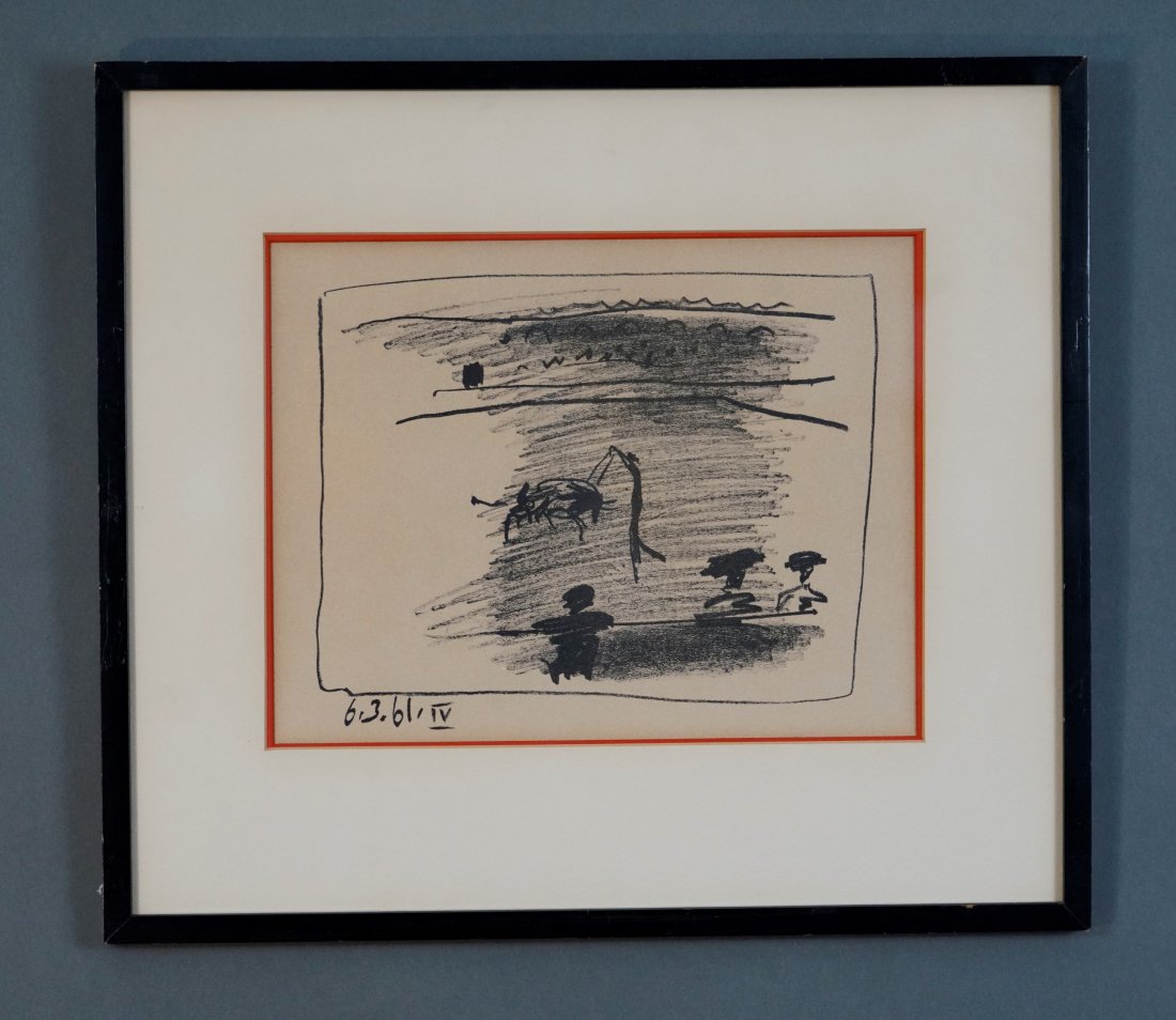 Picasso, Pablo. Jeu de la Cape (IV) Lithograph Print (1 of 4)