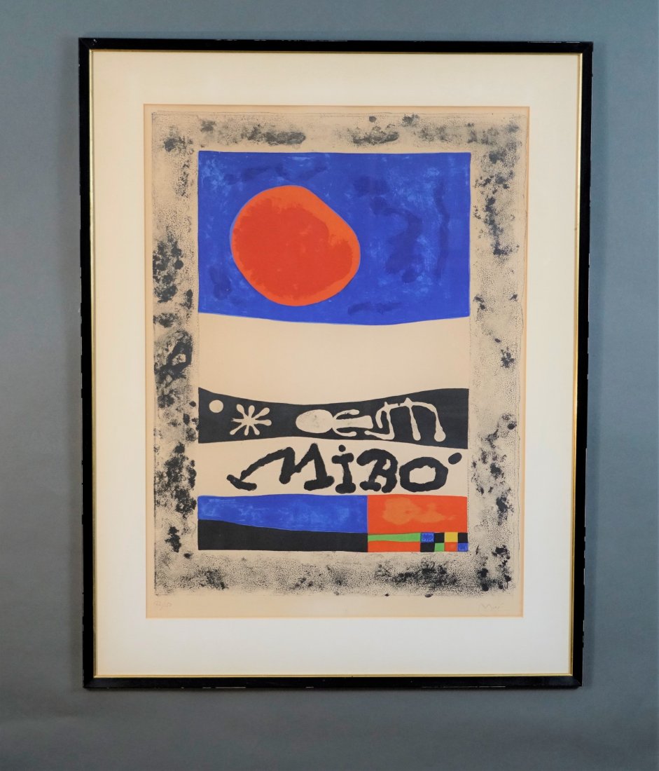Miro, Juan. L'OISEAU SOLAIRE Original Lithograph Print (1 of 7)