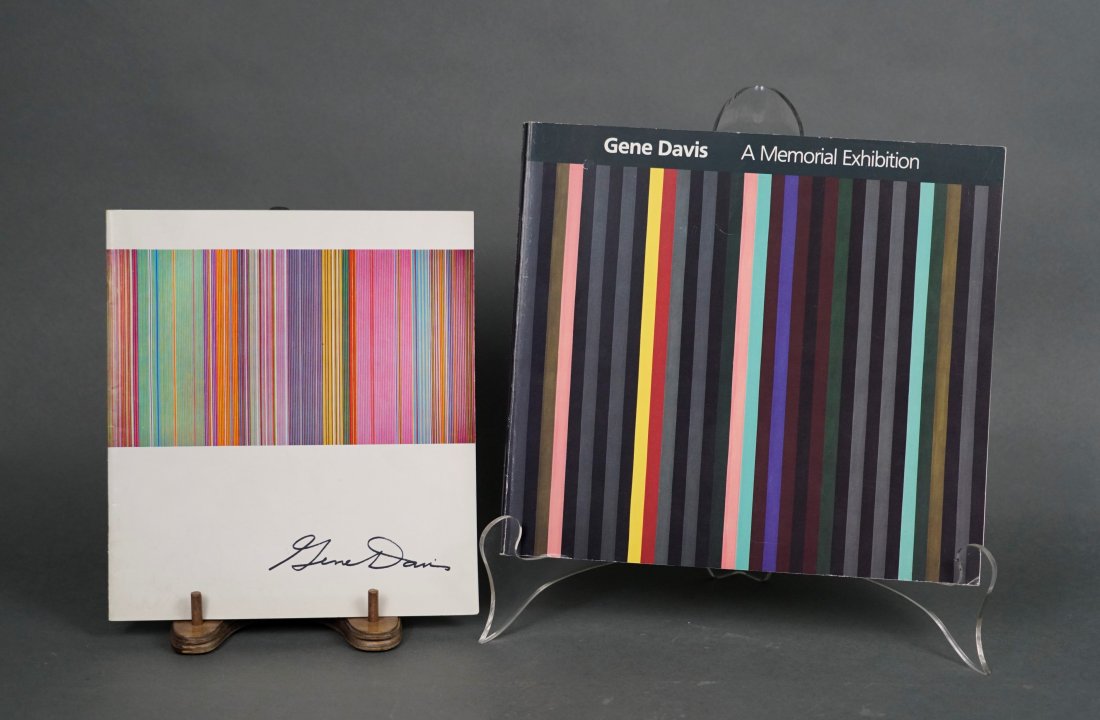 Serwer, Jacquelyn Days. GENE DAVIS-A MEMORIAL EXHIBITION Book 1st 1987 (1 of 7)