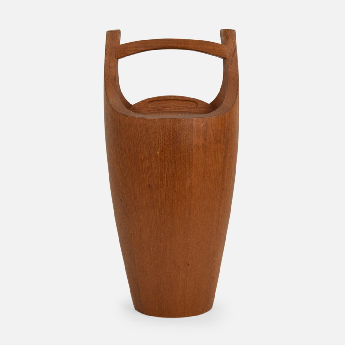 Jens H. Quistgaard for Dansk Danish Modern Teak Ice Bucket MCM: Ca. second half 20thC. Very good original condition. Designed by Jens H. Quistgaard for Dansk. The teak has aged beautifully and is in great condition throughout. Quistgaard designed these ice buckets