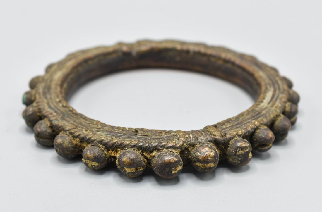 Large African Senufo Trade Copper Currency Bracelet (1 of 5)