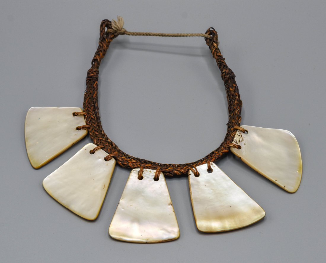 Ifugao Palangapang Mother of Pearl Philippine Tribal Necklace (1 of 7)