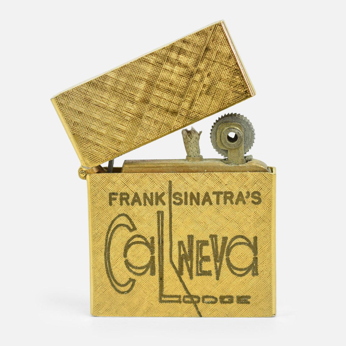 FRANK SINATRA'S 1960's Cal Neva Lodge  Thin Gold Tone  Lighter (1 of 8)