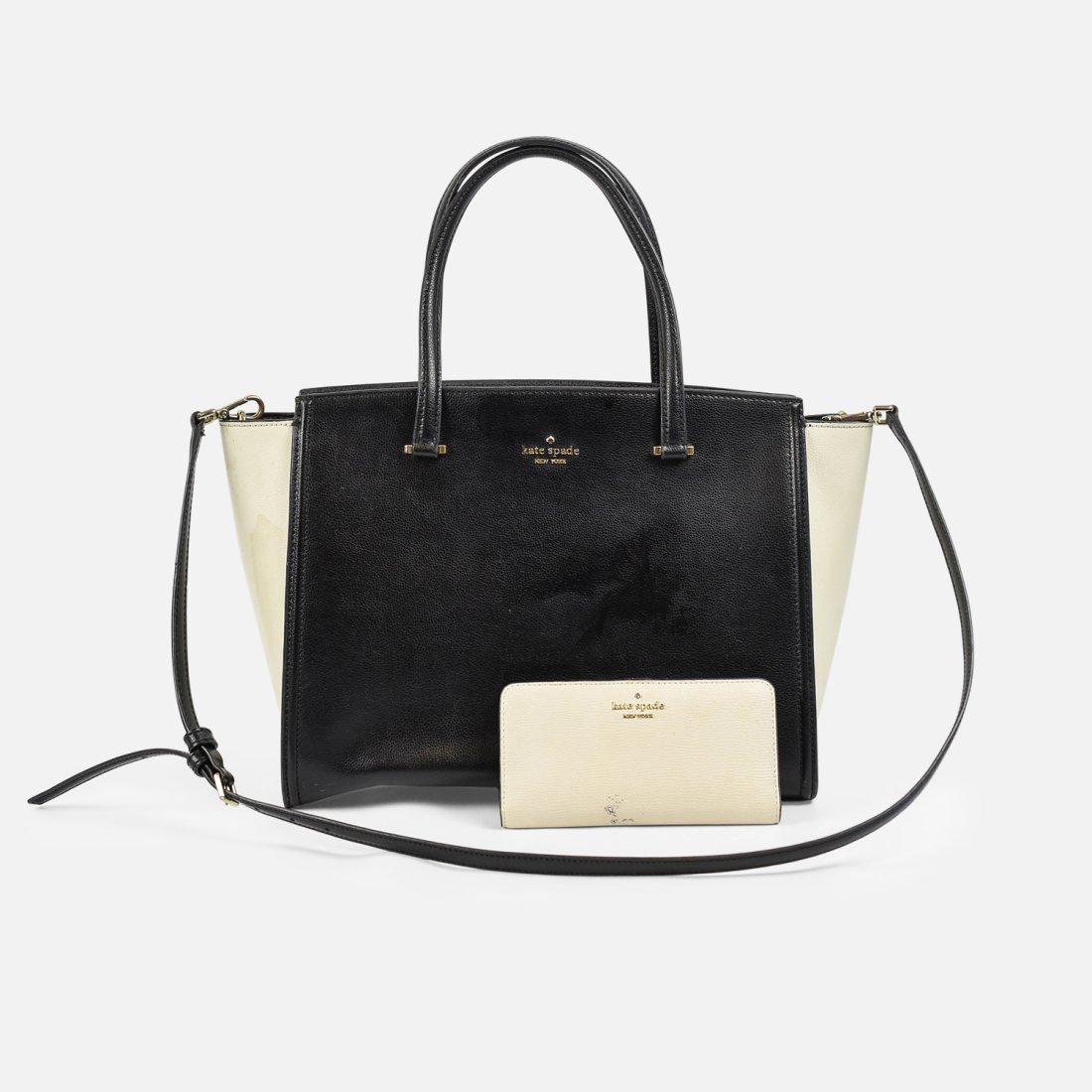 KATE SPADE Patterson Drive Geraldine Satchel Leather Bag and Wallet (1 of 12)